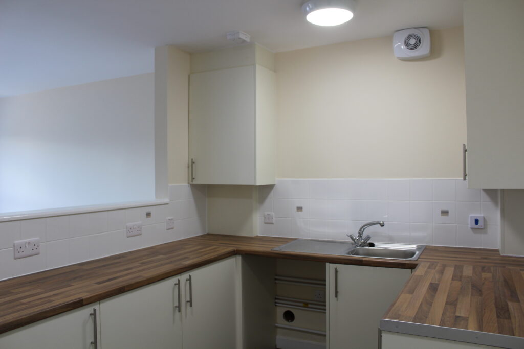 New kitchen in the flat