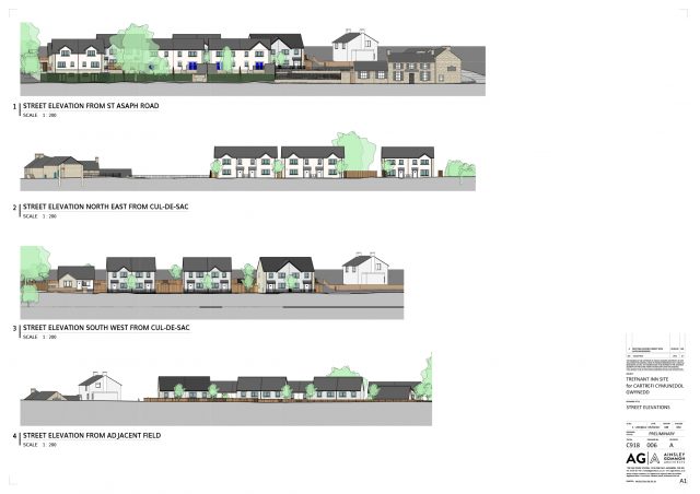 Street Elevation Trefnant