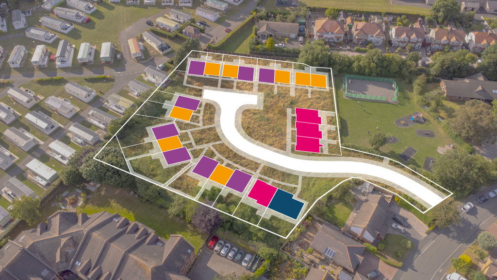 artist impression of site map