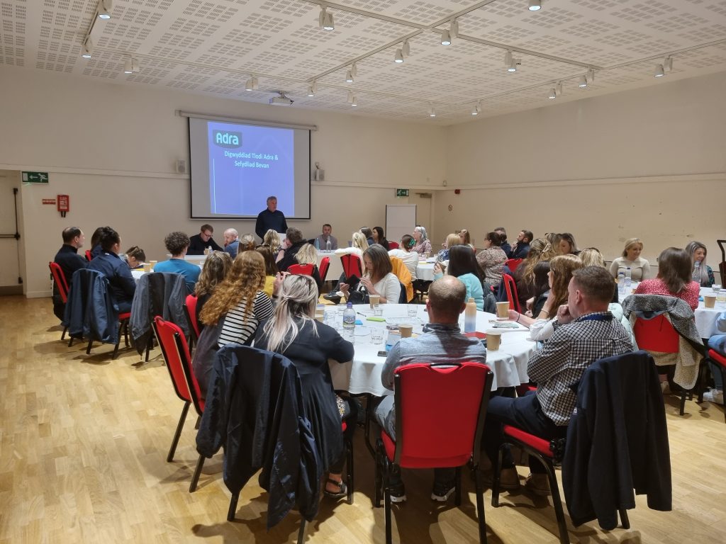 A photo from the meeting in Caernarfon