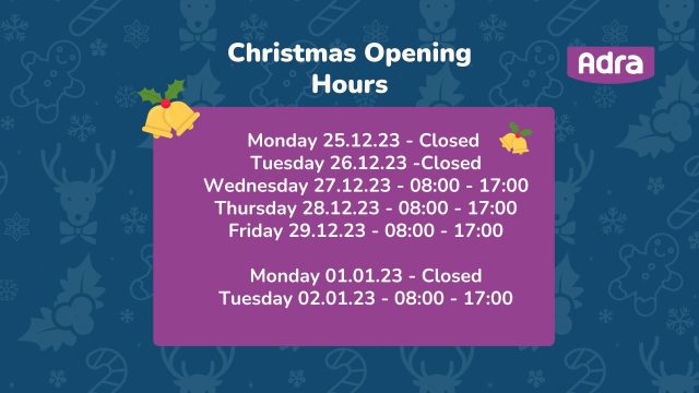 christmas 23 opening hours
